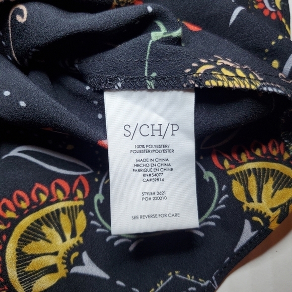 Cabi Legend Sleeveless blouse Style  #3621 Black Size S - Picture 11 of 11